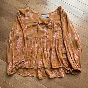 Urban Outfitters babydoll blouse
